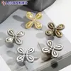 Venta directa del fabricante: Manija Minimalista Cromada Plateada Brillante Estilo Francés para Puertas de Armario, Cajoneras, Manija Pequeña de Trébol de Cuatro Hojas de un Solo Agujero