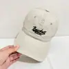 Boné de beisebol bordado original, direto da fábrica, atacado, masculino e feminino, quatro estações, versão coreana do chapéu de língua de pato Joker em estoque