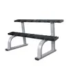 Estante para Mancuernas Comercial, Estante Doble para Mancuernas, Estante para Seis Pares de Mancuernas, Estante de Almacenamiento para Diez Pares de Mancuernas para Uso en Casa, Estante para Colocar 10 Mancuernas
