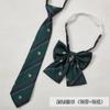 Estilo Universitario Japonés Corbata JK para Mujer Collar de Corbata Camisa a Rayas Color Vino Tinto Lazo Corto Uniforme Escolar Masculino DK