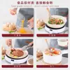 Balde de Armazenamento Popular Branco Cáqui com Alça de Madeira Conjunto de Utensílios de Cozinha de Silicone com 12 Peças Conjunto de Utensílios de Cozinha Conjunto de Cozinha