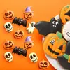 Em Estoque Molde de Silicone de Chocolate de Halloween com 6 Peças Molde para Bandeja de Gelo Molde para Assar Artesanal Decoração DIY Molde para Bolo