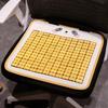 Cojín de esterilla de mahjong de verano, cojín para banco de dormitorio, cojín para el asiento del coche, cojín para silla de bambú para sentarse en la oficina