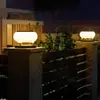 Luces Solares para Jardín, Luces para Postes de Valla, Luces para Césped al Aire Libre, Luces Impermeables para Postes de Portón de Villa, Luces para Postes de Portón de Patio