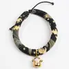 Collar para Gato Estilo Japonés Campana para Gato y Perro Collar para Mascota Grabado para Perro Collar de Cuerda para Gato Diy1 Suministros para Mascotas