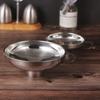 Embudo de acero inoxidable 304 de gran diámetro y tamaño pequeño para uso doméstico en la cocina, para mermeladas, vino, aceite y encurtidos.