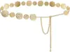 Cadena de cintura bohemia vintage de metal plateado con forma de corazón para mujer, accesorio de cinturón de nicho de alta gama con estilo étnico para combinar con faldas