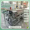 Lavadora automática de burbujas de acero inoxidable para dátiles y uvas, Lavadora de verduras de hoja Fuwangda