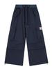 2025 Nuevos Pantalones Cargo Japoneses Retro con Cordón, Jogger Sueltos Rectos de Pierna Ancha con Bolsillos Grandes, Pantalones Casuales