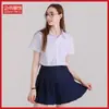 Saia plissada atacado saia jk estilo japonês coreano estilo faculdade saia xadrez estudante Saia plissada cintura alta saia