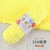 Ovillo de hilo grueso de terciopelo dorado chenilla para gorros, bufandas, suéteres, muñecas, zapatos de ganchillo, kit de material de tejer DIY
