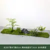 Musgo Artificial Decoração Macia para Interior Conjunto de Micro Paisagismo Combinação Display de Janela Corredor Musgo Falso Plantas Verdes Arranjo de Paisagismo Decoração