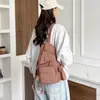 Bolso de Pecho Convertible Multifuncional Transfronterizo de Hombro Único/Doble para Mujer, Bolso Cruzado Ligero de Nailon para Exteriores, Mochila de Gran Capacidad para Hombre