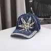 Gorra de Béisbol Nueva de Mezclilla Transfronteriza con Encaje y Pedrería, Gorra Casual Versátil de Moda para Exteriores
