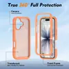 Adequado para a Nova Capa de Celular Apple 17 Europeia e Americana, Textura Semelhante à Pele, Proteção Tripla, Capa Protetora 16 Pro Max, Luxo Leve e de Alta Qualidade
