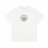 Nanyou Transfronterizo Amazon Comercio Exterior Marca de Moda París Genuino Mismo Estilo Camiseta Estampada Manga Corta Corte Holgado Estilo Pareja