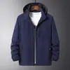 Dropshipping Transfronterizo Chaqueta Exterior para Hombre Tk Primavera y Otoño, Holgada Casual Secado Rápido Talla Grande Montañismo Impermeable Cortavientos