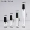 En stock frasco de perfume de vidrio botella rociadora de 2 ml sub-botella cosmética de 5 ml