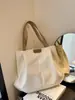 Bolsa de Gran Capacidad para Mujer, Gama Alta, Versátil, Tela Oxford, Artística, Sencilla, Bolso Tote Casual, Bolso de Hombro para Mujer