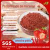 Pó de Morango com Qualidade Estável, Frete Grátis, Pó de Morango Liofilizado, Pó Nutritivo para Substituição de Refeição, Pó de Morango Liofilizado para Milkshake, Em Estoque