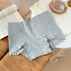 Calzoncillo de Algodón Puro Versátil Pequeño de Alta Calidad para Mujer 10A Antibacteriano Entrepierna Extendida de Tres Dimensiones que se Ajusta a la Cadera Pantalones Cortos de Seguridad de Algodón para Mujer