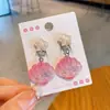Lindos Pendientes de Clip de Dibujos Animados para Niñas Sin Orejas Perforadas, Pendientes Ant Dolor, Pendientes de Alta Gama para Niñas, Pendientes con Tema Marino