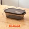 Caixa de Lanche Transparente Estilo Japonês Recipiente para Legumes Grau Alimentício Caixa de Lanche Caixa de Lanche Geladeira Plástico Pressionar Caixa Bento Caixa de Armazenamento Três Peças