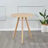 Juego de mesa y sillas de comedor de imitación de madera maciza nórdica, mesa redonda creativa de ocio minimalista moderna para apartamentos pequeños, sillas para cafetería