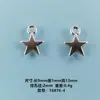 Venta Caliente Transfronteriza Serie de Estrellas de Cinco Puntas de Aleación para Manualidades Estilo Ins Accesorios de Joyería para Pulsera Collar
