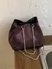 Bolso nuevo para mujer 2026, bolso moderno y elegante con textura de diamante, bolso de hombro con cadena de moda, bolso cruzado tipo cubo