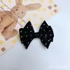Estilo Coreano Lunares Lazo de Satén Producto Semi-Terminado Hecho a Mano DIY Accesorios para el Cabello Calcetines para Bebé Accesorios para Ropa de Mascotas