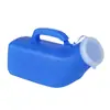 Botella Orinal Masculina Portátil a Prueba de Fugas de 1200 ml con Asa, Botella para Orinar Portátil para Viajes en Coche, Camping, Exteriores, para Pacientes Discapacitados