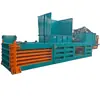 Prensa hidráulica automática horizontal para fardos de papel de desecho, máquina enfardadora de revistas, equipo de compresión horizontal
