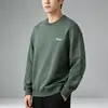 Sudadera redonda sin marca al por mayor para hombre, moda primavera y otoño, top casual grueso con estampado de manga larga 3W120