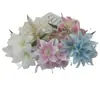 Flores Artificiales al por Mayor, Ramo de Lirios de 3 Cabezas, Flores Decorativas de Mesa al por Mayor, Lirios Silvestres Artificiales para Decoración de Bodas