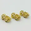 Pulseira Banho de Ouro 24K DIY Pequenos Acessórios Pixiu Couro Dourado Imitação Pulseira Quebrada Acessórios de Joalheria Fábrica Outlet