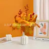 Novas Flores de Girassol Artificiais de Cor de Outono em Estilo Europeu para Mesa de Jantar, Buquês de Casamento e Decorações de Sala de Estar