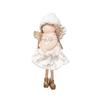 Adornos de Encaje de Ángel Navideño Colgantes para Árbol de Navidad Accesorios de Decoración para Árbol de Navidad Colgantes Pequeños Navidad