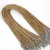 Accesorios de bricolaje, collar de cera de algodón de Corea del Sur, joyería, cordón, cuerda, colgante de cristal de jade, cuerda