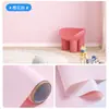 Película Protectora de Pared Piel-Sintiente Bebé Hogar Macarrón Habitación Infantil Dormitorio Sala de Estar Cubierta Fea Sin Pegamento Adhesión Estática Pegatina de Pared