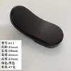Manípulo Moderno Simples de Liga de Zinco para Porta de Guarda-Roupa Manípulo de Gaveta Pequeno Preto Fosco Luxo Leve Manípulo de 16 Furos