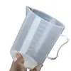 Copo Medidor Selecionado Cuidadosamente com Alça, 300ml-5L Grande Capacidade Jarra Medidora de Plástico para Assar, Béquer Transparente de Laboratório com Escala
