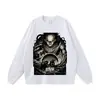 Roupas Masculinas Transfronteiriças Camiseta com Estampa de Anime Japonês Oversize Street Loose Algodão Manga Curta Masculina e Feminina