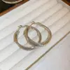 Brincos Argola de Prata Agulha Europeus e Americanos Transfronteiriços, Luxo Acessível, Brincos de Alta Qualidade, Design de Nicho, Elegantes, Modernos e Simples