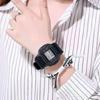 Reloj Impermeable Estudiante Varón Simple Luminoso Reloj Despertador Deportivo Digital Electrónico Reloj de Pulsera para Pareja Femenino Adolescente para Hombre