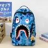 Mochila Tubarão Transfronteiriça para Homens e Mulheres, Mochila Escolar para Estudantes, Esportes ao Ar Livre, Montanhismo, Viagem, Lazer, Mochila da Moda