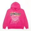 Blockbuster original de comercio exterior 450G chalecos acolchados de terciopelo para pastel sudadera con estampado de araña de espuma sudaderas Sp5der