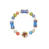 Explosivo Pulsera de Cerámica de Alta Temperatura Estilo Zen Sencillo Joker Artístico Hoja Única Explosiva con Cuentas Pulsera para Novio