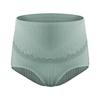 Ropa interior para embarazadas, talla grande, transpirable, cintura alta, soporte abdominal, ajustable, encaje, algodón peinado, acanalado, 831