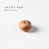 Abalorios Sueltos Auténticos de Palo de Rosa de Hainan para DIY, Abalorios Redondos Finamente Pulidos/Abalorios de Ábaco/Abalorios de Estilo Antiguo, Abalorios Separadores Cuidadosamente Seleccionados
